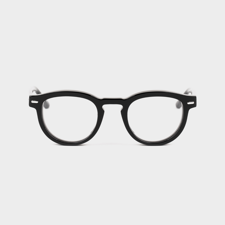 Vaanyard Static Black Mono Gloss Optical Front View