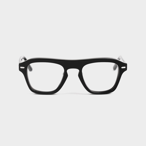 vaanyard-covenant-black-mono-gloss-optical-lens-front