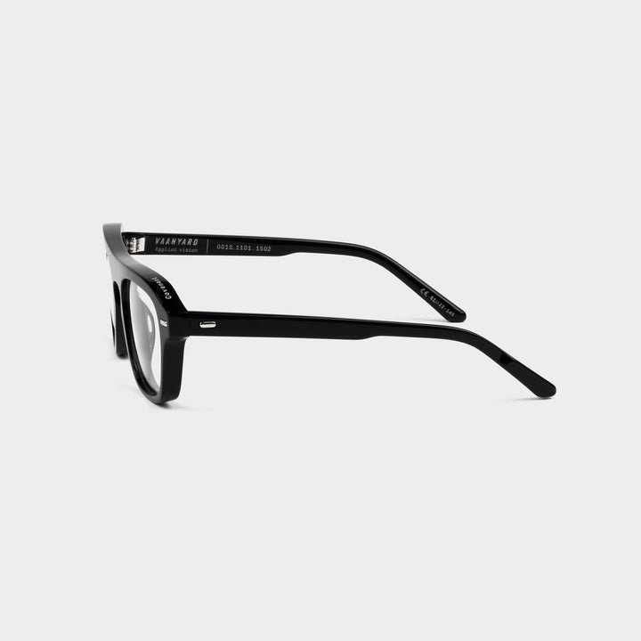 vaanyard-covenant-black-mono-gloss-optical-lens-side